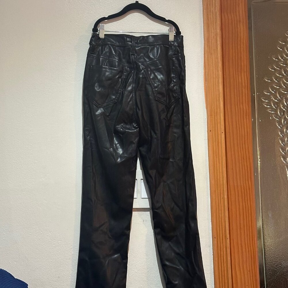 Faux Leather Pants